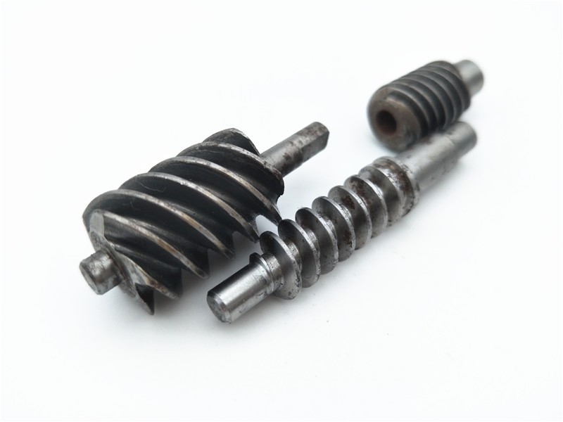 廠家生產加工 單（dān）頭多頭蝸杆（gǎn） 0.5模數蝸杆減速電機 馬（mǎ）達軸 渦輪齒輪
