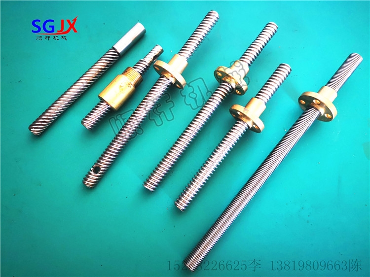 生產梯形（xíng）絲杆螺杆 T81/1頭、T82/1頭（tóu） T81.5/1頭大量現貨絲杆